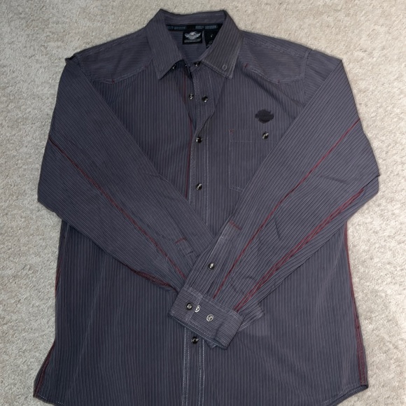 Harley Davidson Button Down - Picture 1 of 3
